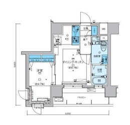 リヴシティ横濱新川町弐番館の物件間取画像